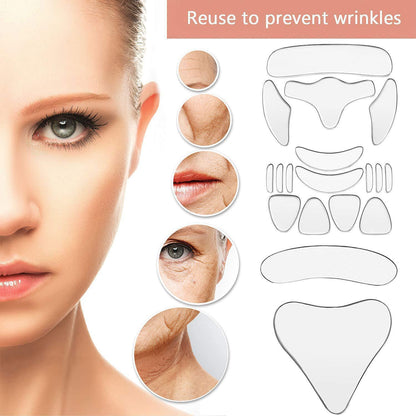 RadiantSilk™ Silicone Anti-Wrinkle Face Patch - Smooth & Revitalize Your Skin