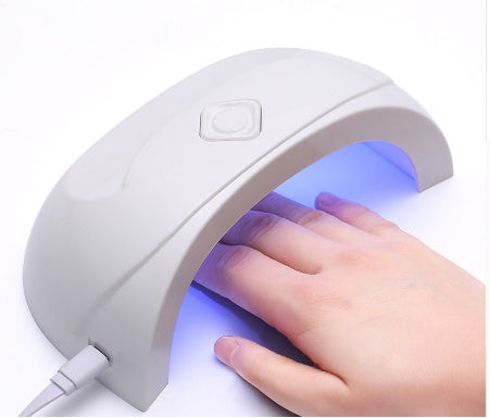 LuxeGlow Portable LED Nail Glue & Oil Dryer