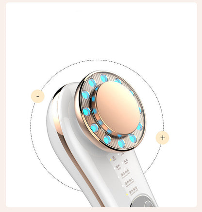 RadiantLift Pro 7-in-1 Facial Massager & Skin Tightening Machine - Galvanic & High-Frequency Face Lifting Tool