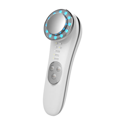 RadiantLift Pro 7-in-1 Facial Massager & Skin Tightening Machine - Galvanic & High-Frequency Face Lifting Tool